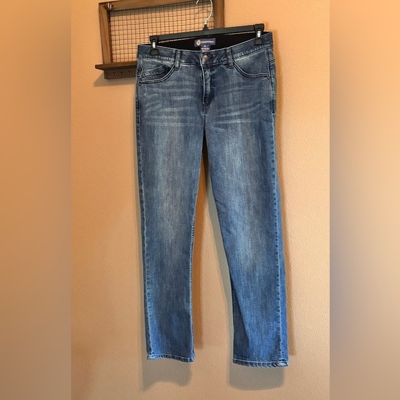 Democracy "AB"SOLUTION® HIGH RISE BLUE ITTY BITTY BOOTCUT GLIDER - Picture 1 of 2